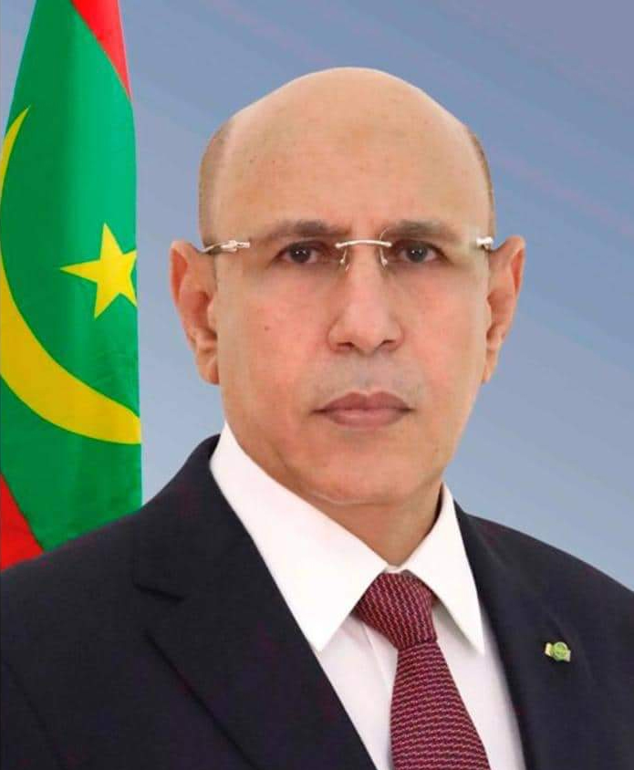 Portrait du Président de la Mauritanie